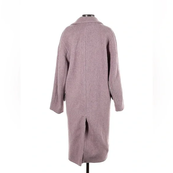 COS Wool Coat Purple Pink - Picture 2 of 2